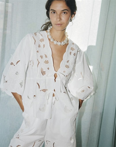 Sissel Edelbo - Adeline Top - Ecru